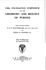 CIBA FOUNDATION SYMPOSIUM ON THE CHEMISTRY AND BIOLOGY OF PURINES