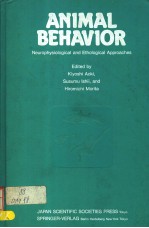 ANIMAL BEHAVIOR  NEUROPHYSIOLOGICAL AND ETHOLOGICAL APPROACHES