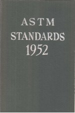 1952 BOOK OF ASTM STANDARDS INCLUDING TENTATIVES PART 1 FERROUS METALS