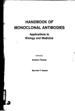 HANDBOOK OF MONOCLONAL ANTIBODIES:APPLICATIONS IN BIOLOGY AND MEDICINE