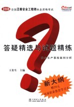 全国注册安全工程师执业资格考试答疑精选与试题精练 安全生产事故案例分析