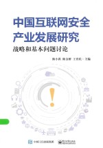 中国互联网安全产业发展研究  战略和基本问题讨论