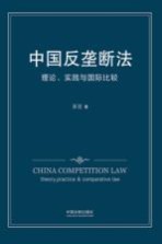 中国反垄断法 理论、实践与国际比较