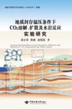 地质封存温压条件下CO2溶解、扩散及水岩反应实验研究