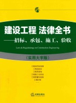 建设工程法律全书 招标、承包、施工、验收 实用大字版