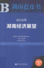 2016年湖南经济展望