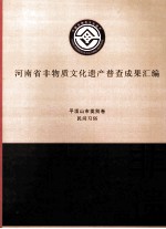 河南省非物质文化遗产普查成果汇编 平顶山市类别卷 民间习俗 4