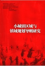 小城镇区域与镇域规划导则研究