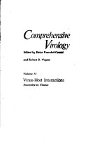 COMPREHENSIVE VIROLOGY VOLUME 15 VIRUS-HOST INTERACTIONS IMMUNITY TO VIRUSES