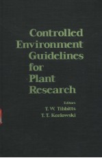 CONTROLLED ENVIRONMENT GUIDELINES FOR PLANT RESEARCH