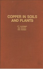 COPPER IN SOILS AND PLANTS