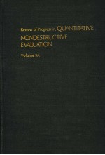 REVIEW OF PROGRESS IN QUANTITATIVE NONDESTRUCTIVE EVALUATION VOLUME 9A