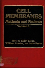 CELL MEMBRANES METHODS AND REVIEWS VOLUME 3