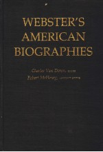 WEBSTER’S AMERICAN BIOGRAPHIES