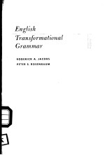 ENGLISH TRANSFORMATIONAL GRAMMAR