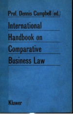 INTERNATIONAL HANDBOOK ON COMPARATIVE BUSINESS LAW