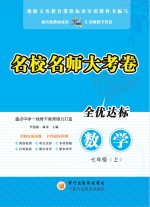 名校名师大考卷 数学 七年级 上