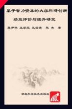 基于智力资本的大学科研创新绩效评价与提升研究