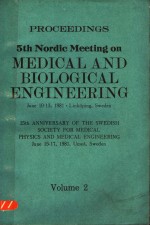 PROCEEDINGS 5TH NORDIC MEETING ON MEDICAL AND BIOLOGICAL ENGINEERING VOL 2 OF 2