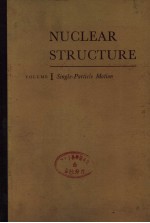 NUCLEAR STRUCTURE VOLUME 1