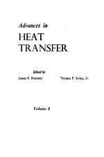 ADVANCES IN HEAT TRANSFER VOLUME 8