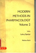 MODERN METHODSIN PHARMACOLOGY VOLUME 2