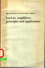 LOCK-IN AMPLIFIERS：PRINCIPLES AND APPLICATIONS