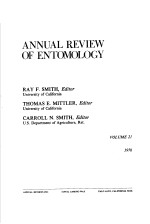 ANNUAL REVIEW OF ENTOMOLOGY VOLUME 21