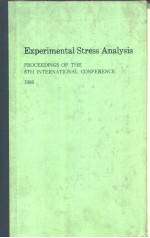 PROCEEDINGS OF THE 8TH INTERNATIONAL CONFERENCE ON EXPERIMENTAL STRESS ANALYSIS 1986