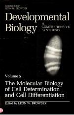 DEVELOPMENTAL BIOLOGY  A COMPREHENSIVE SYNTHESIS  VOLUME 5  THE MOLECULAR BIOLOGY OF CELL DETERMINAT