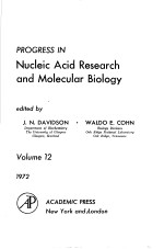 NUCLEIC ACID RESEARCH AND MOLECULAR BIOLOGY VOLUME 12