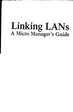 LINKING LANS A MICRO MANAGER'S GUIDE