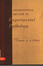 INTERNATIONAL REVIEW OF EXPERIMENTAL PATHOLOGY VOLUME 3