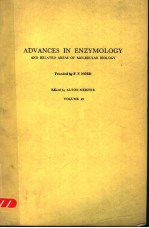 ADVANCES IN ENZYMOLOGY AND RELATED AREAS OF MOLECULAR BIOLOGY VOLUME 49