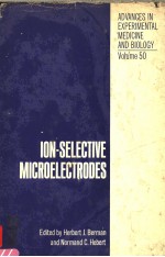 ADVANCES IN EXPERIMENTAL MEDICINE AND BIOLOGY VOLUME 50 ION-SELECTIVE MICROELECTRODES