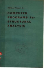 COMPUTER PROGRAMS FOR STRUCTURAL ANALYSIS