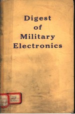 DIGEST OF MILITARY ELECTRONICS