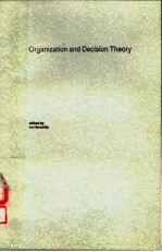 ORGANIZATION AND DECISION THEORY