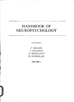 HANDBOOK OF NEUROPSYCHOLOGY VOLUME 1