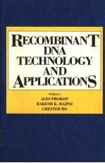 RECOMBINANT DNA TECHNOLOGY AND APPLICATIONS