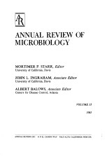 ANNUAL REVIEW OF ENTOMOLOGY VOLUME 35 1981