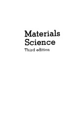 MATERIALS SCIENCE THIRD EDITION