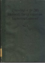 PROCEEDINGS OF THE 24TH INTERSOCIETY ENERGY CONVERSION ENGINEERING CONFERENCE VOL.4