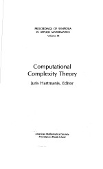 COMPUTATIONAL COMPLEXITY THEORY JURIS HARTMANIS