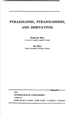 PYRAZOLONES，PYRAZOLIDONES，AND DERIVATIVES