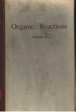 ORGANIC REACTIONS VOLUME 16