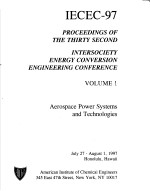 IECEC-97 PROCEEDINGS OF THE THIRTY-SECOND INTERSOCIETY ENERGY CONVERSION ENGINEERING CONFERENCE V