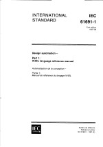 INTERNATIONAL STANDARD DESIGN AUTOMATION PART 1: VHDL LANGUAGE REFERENCE MANUAL