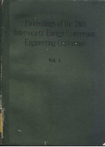 PROCEEDINGS OF THE 24TH INTERSOCIETY ENERGY CONVERSION ENGINEERING CONFERENCE VOL.2