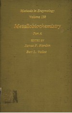 METHODS IN ENZYMOLOGY VOLUME 158 METALLOBIOCHEMISTRY PART A